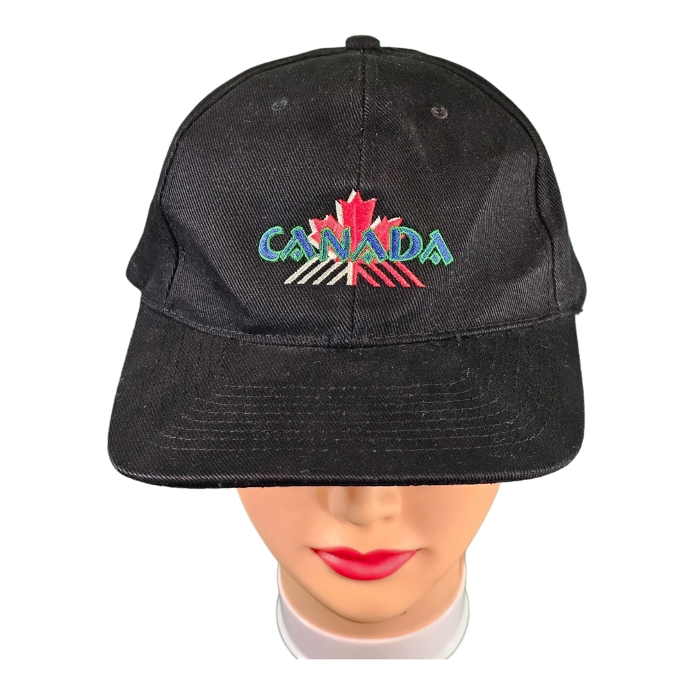 Canada Red Maple Leaf Embroidered Hat Adjustable Baseball Cap‎